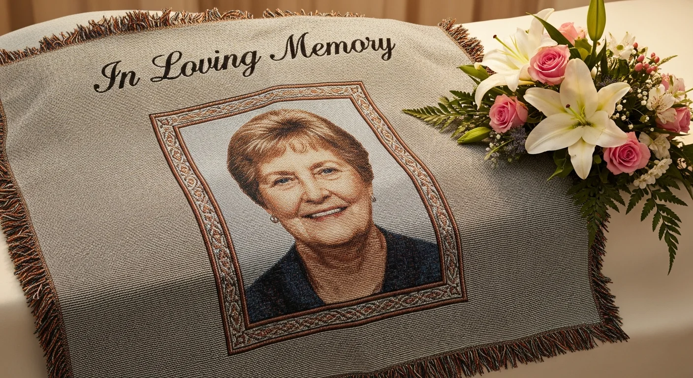 Custom Memorial Blankets: Meaningful Sympathy & Remembrance Gifts