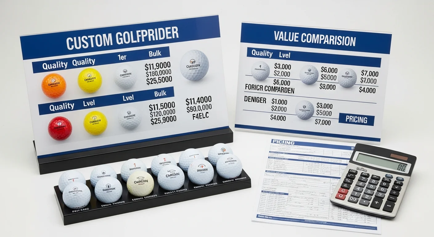 Custom Golf Ball Pricing Guide: Complete Cost Breakdown for 2026