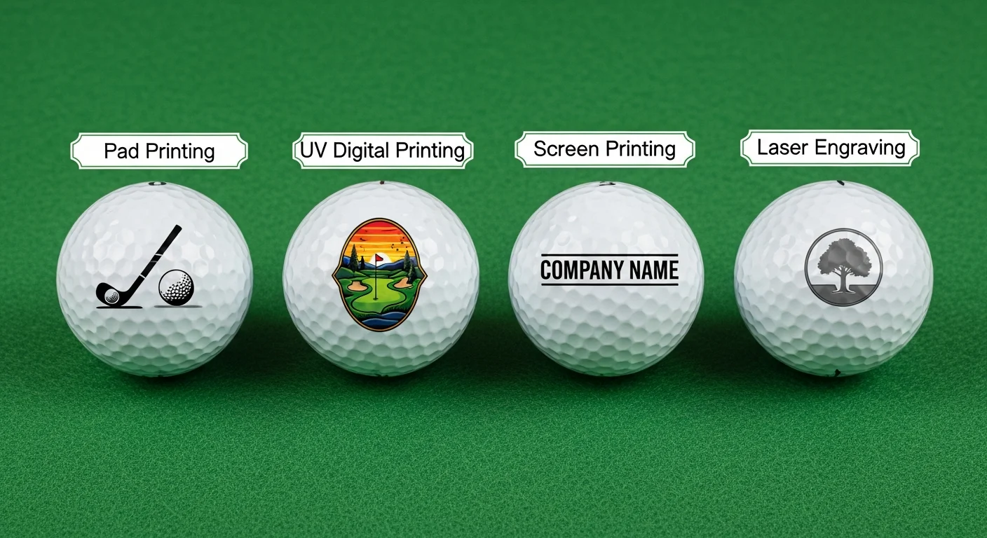 UV Printing vs Pad Printing for Custom Golf Balls: Complete Comparison