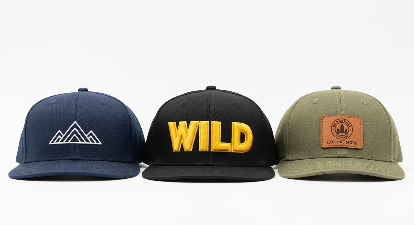Embroidery vs. Patches vs. DTF: Custom Hat Decoration Methods Compared