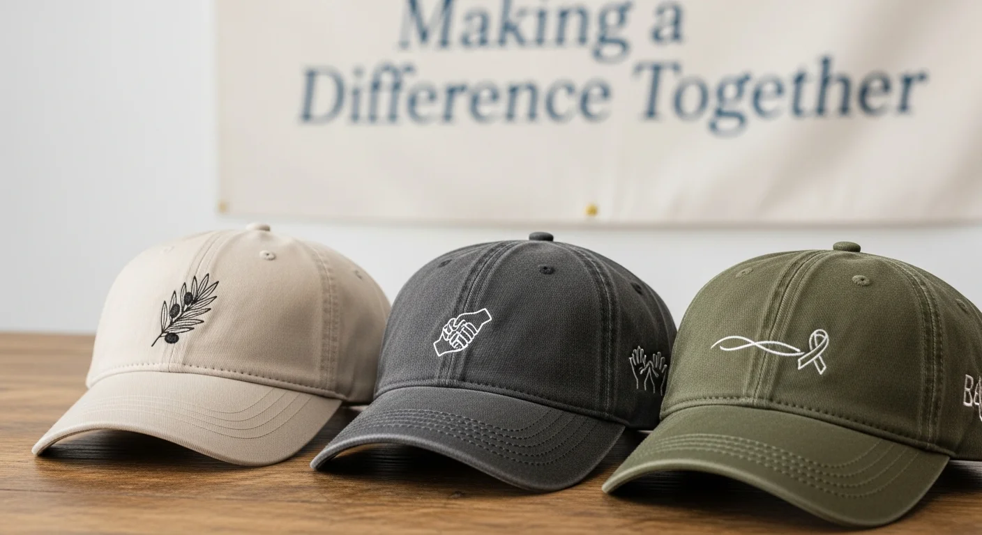 Custom Hats for Fundraisers and Charity Events: Design Ideas That Sell
