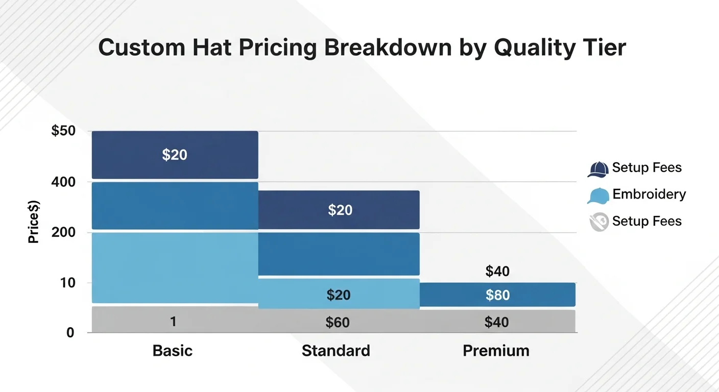 Custom Hat Pricing Explained: Embroidery, Patches, and Bulk Discounts