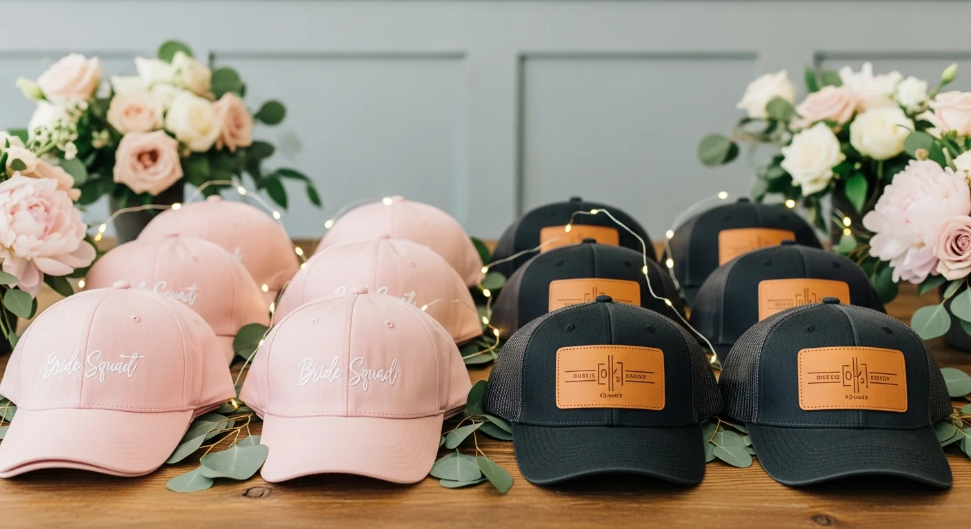 Custom Hats for Weddings: Bridal Party and Guest Accessories That Stand Out