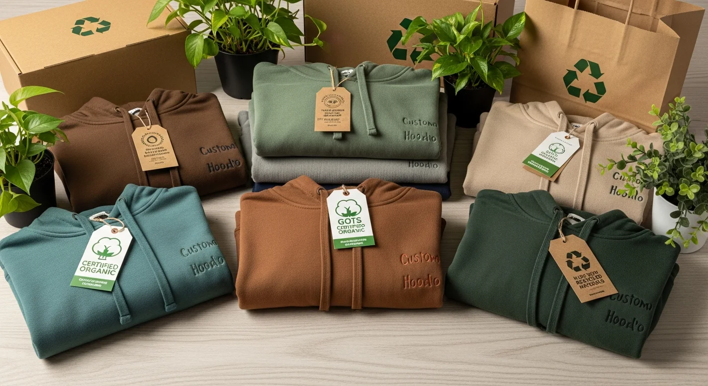 Eco-Friendly Custom Hoodies: Sustainable Materials & Printing Methods
