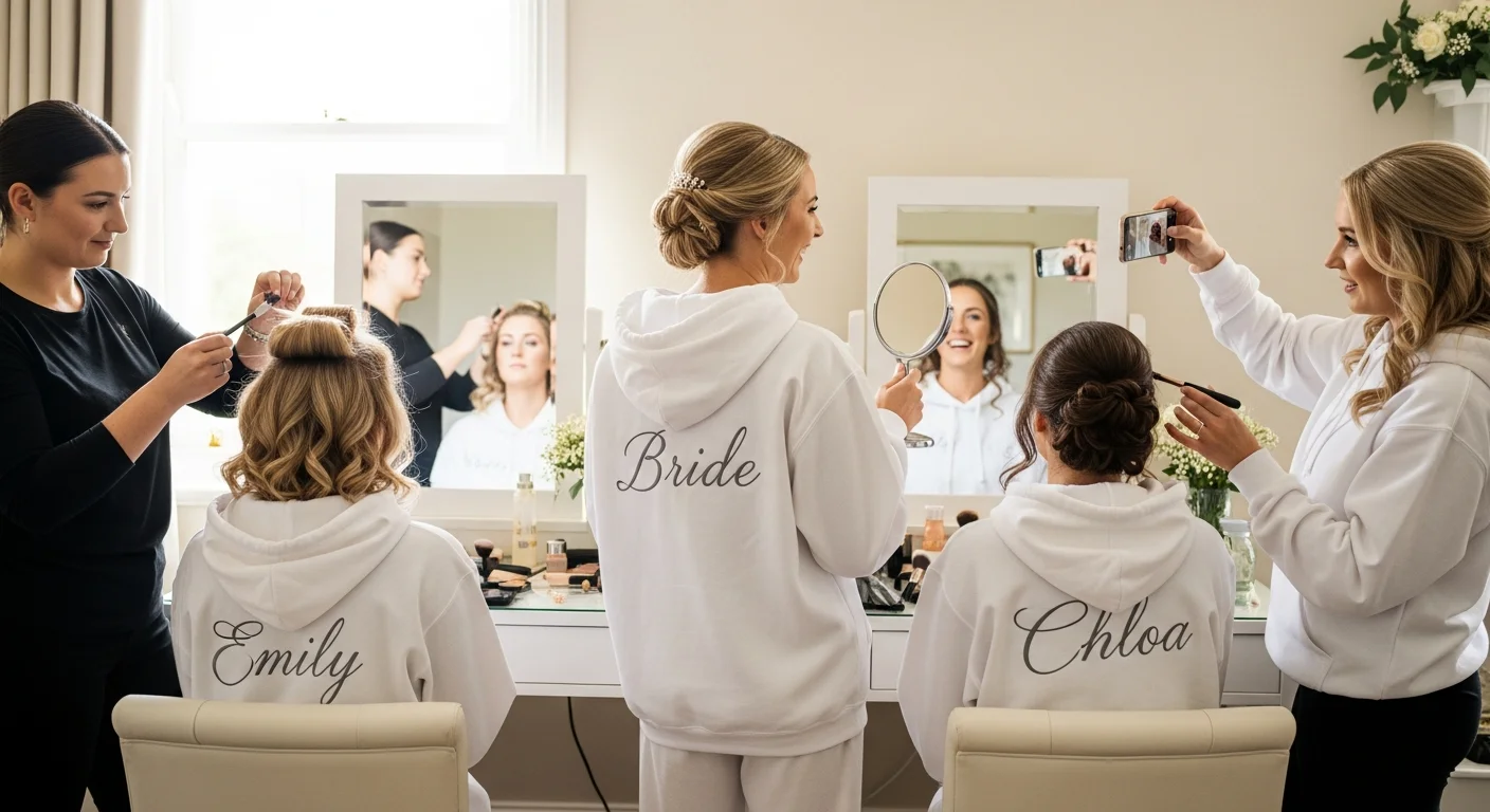 Custom Hoodies for Events, Weddings & Winter Celebrations