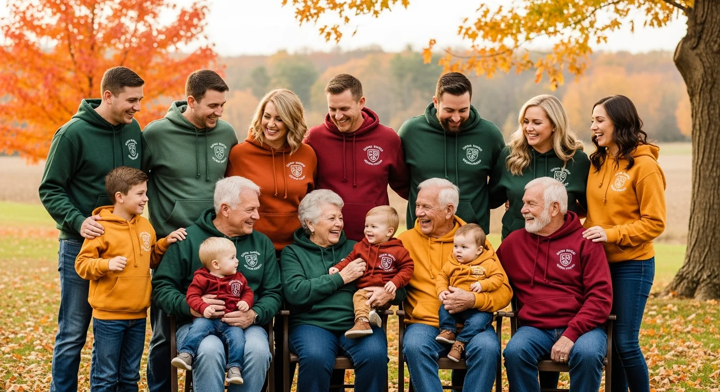 Custom Hoodies for Family Reunions: Cozy Matching Designs Everyone Loves