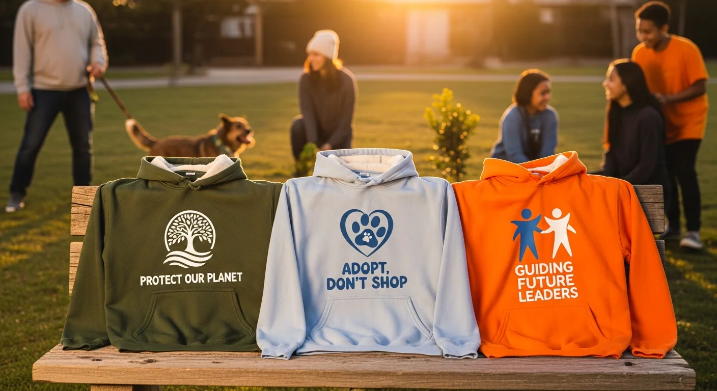 Custom Hoodies for Nonprofits & Fundraising: Merch That Drives Donations