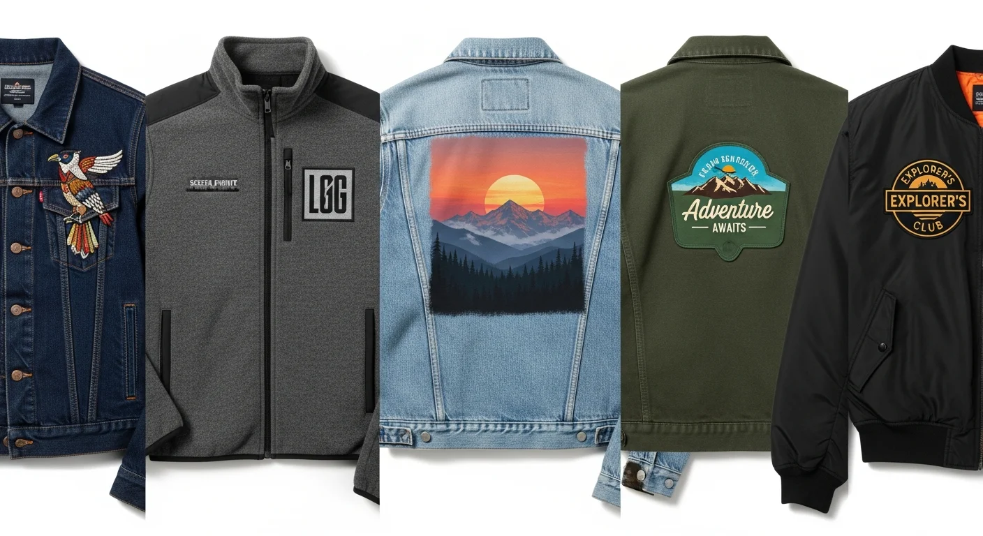 Jacket Decoration Methods: Embroidery vs Printing vs Patches Compared