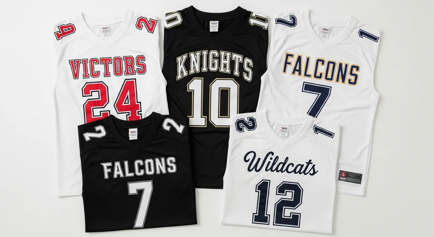 Best Fonts for Custom Jersey Designs: Numbers, Names & Team Typography