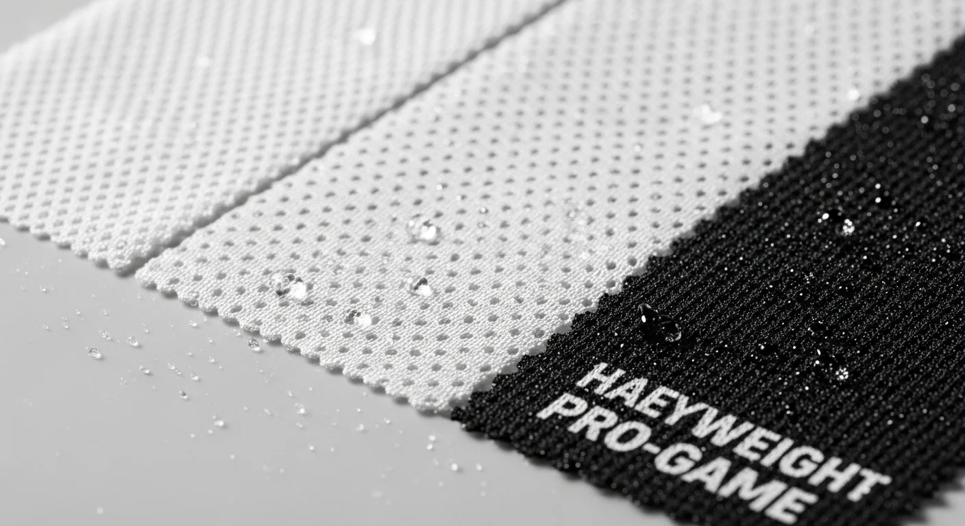 Custom Jersey Fabric Guide: Mesh, Moisture-Wicking Polyester & Performance Materials