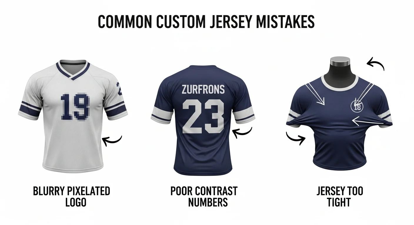 10 Custom Jersey Mistakes That Ruin Team Uniforms (And How to Fix Them)