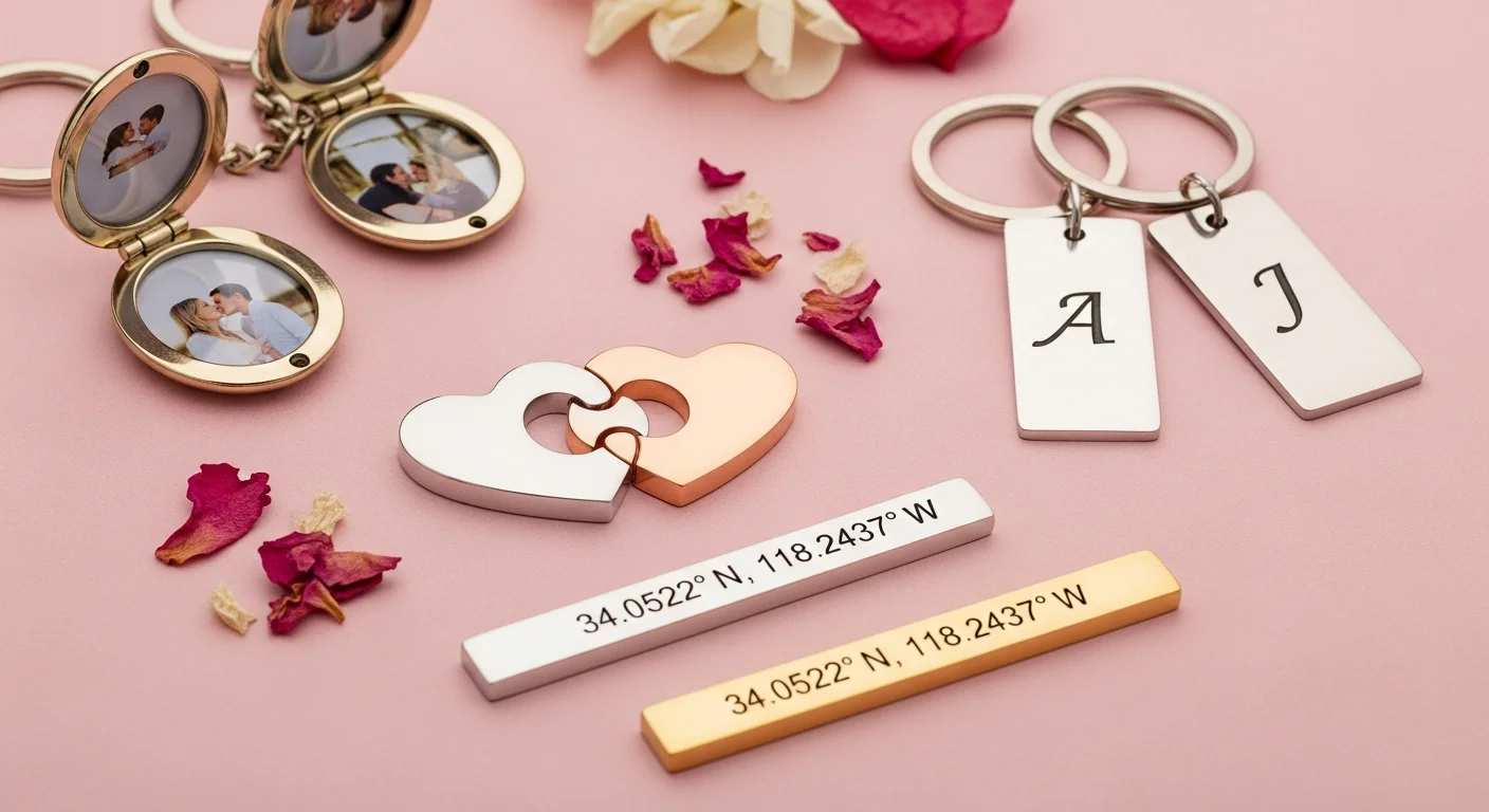 Custom Couple Keychains: Matching & Personalized Gift Ideas for Partners