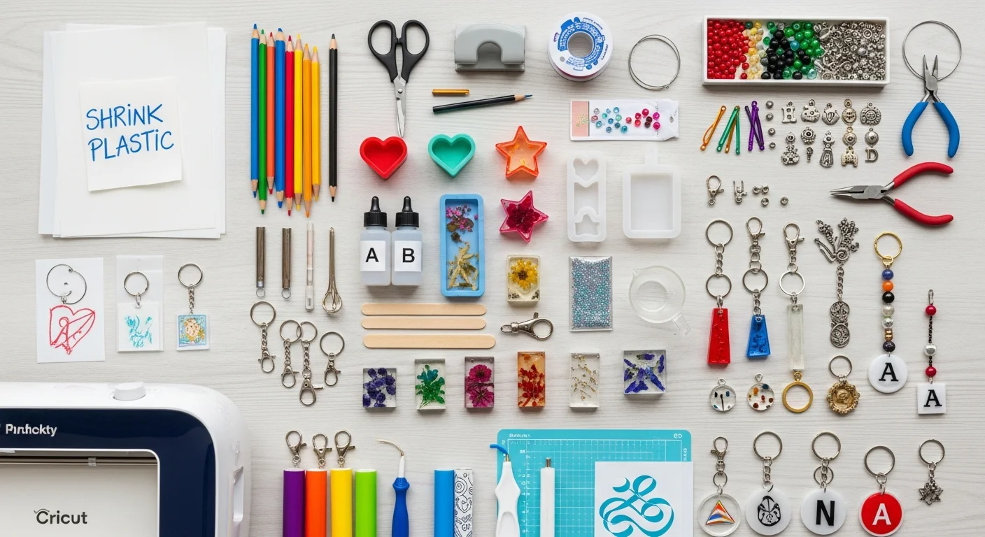 How to Make Custom Keychains: DIY Methods & Online Design Tool Tutorial