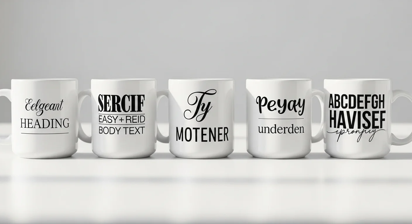 Best Fonts, Colors, and Layouts for Custom Mug Design
