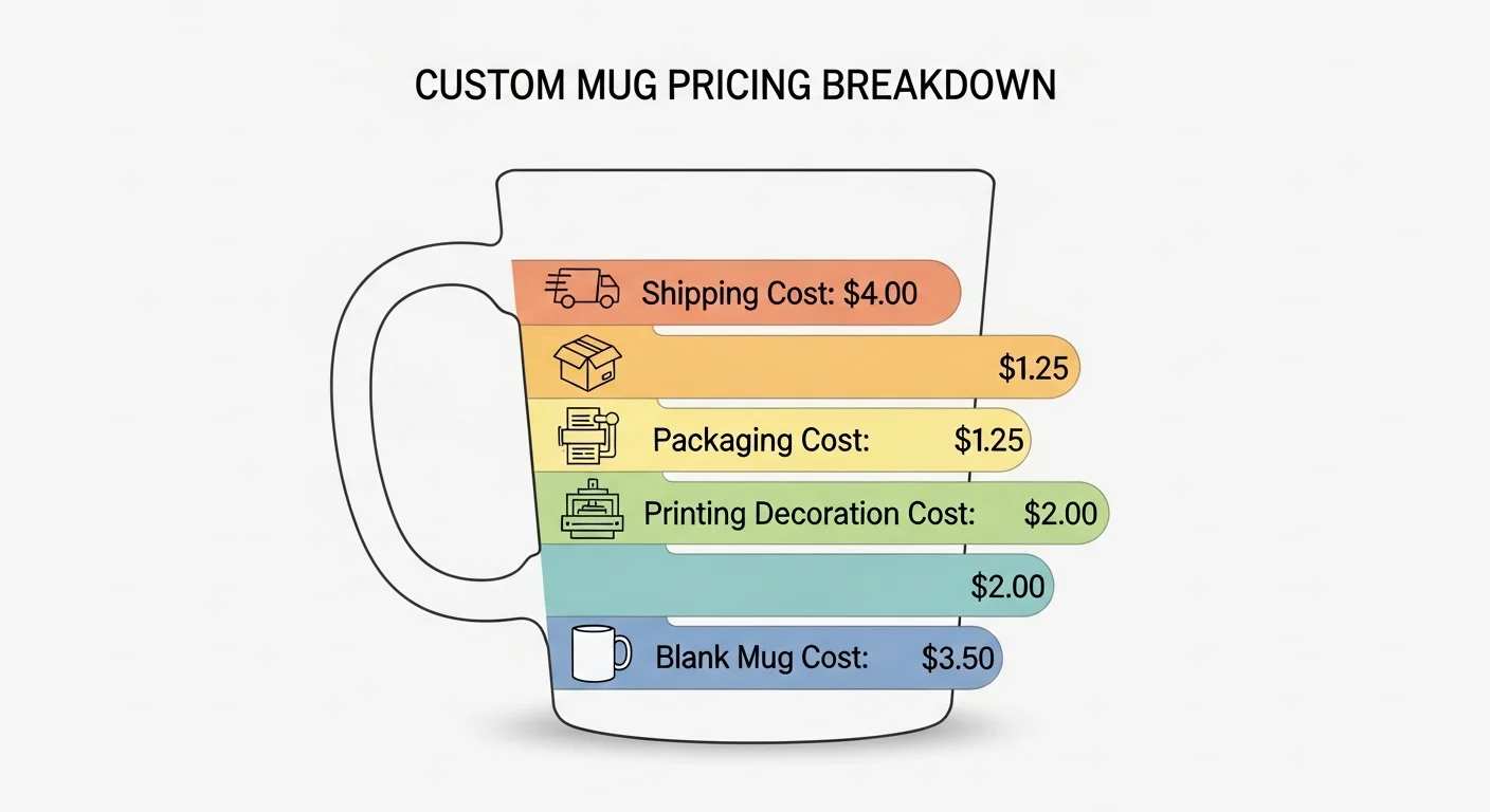 Custom Mug Pricing Breakdown: How Much Do Custom Mugs Cost in 2026?