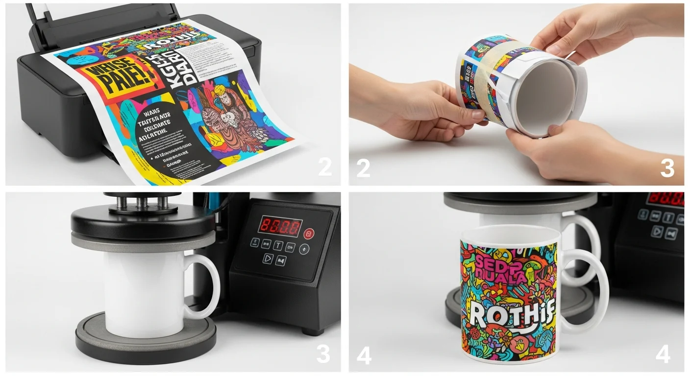 Sublimation vs Screen Printing vs Vinyl for Custom Mugs: Which Is Best?
