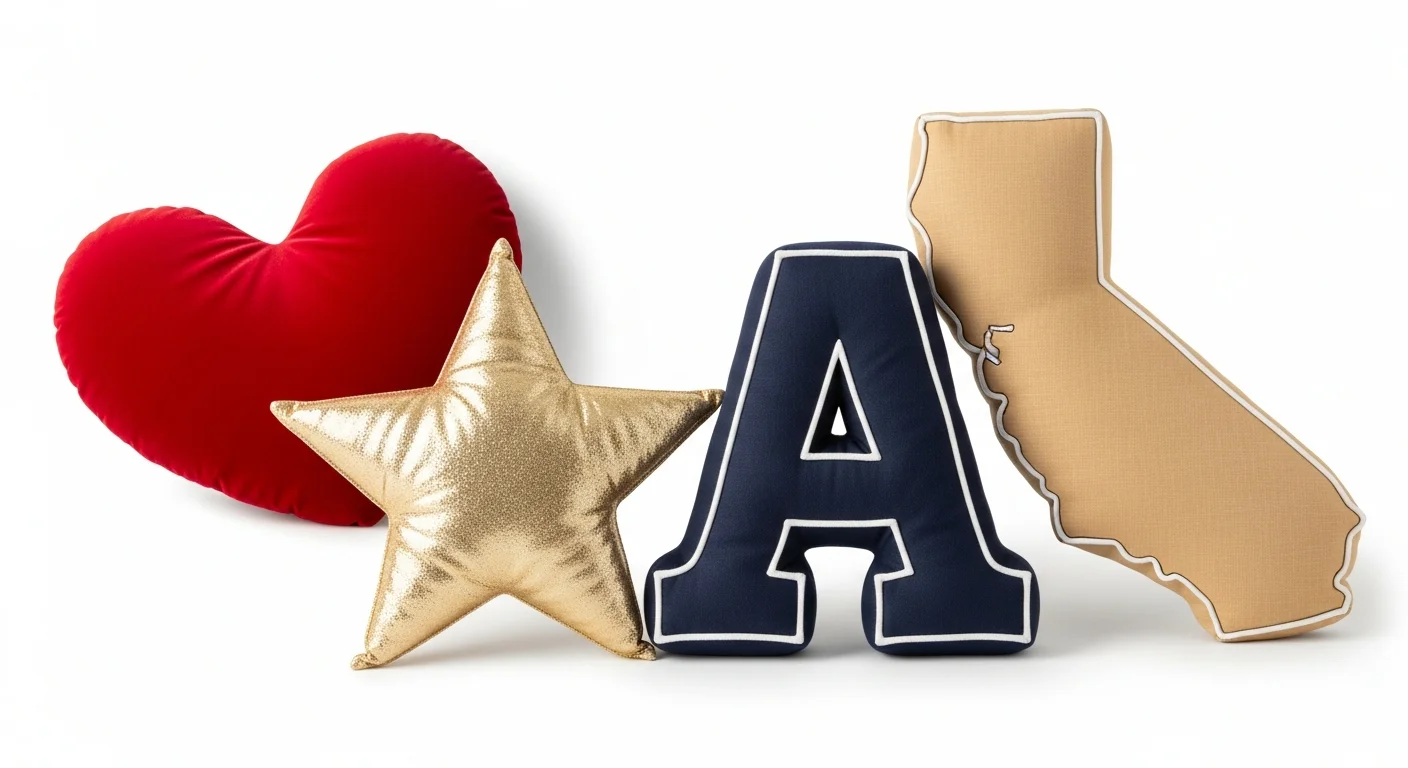 Custom Shaped Pillows: How Die-Cut & Novelty Pillow Designs Are Made