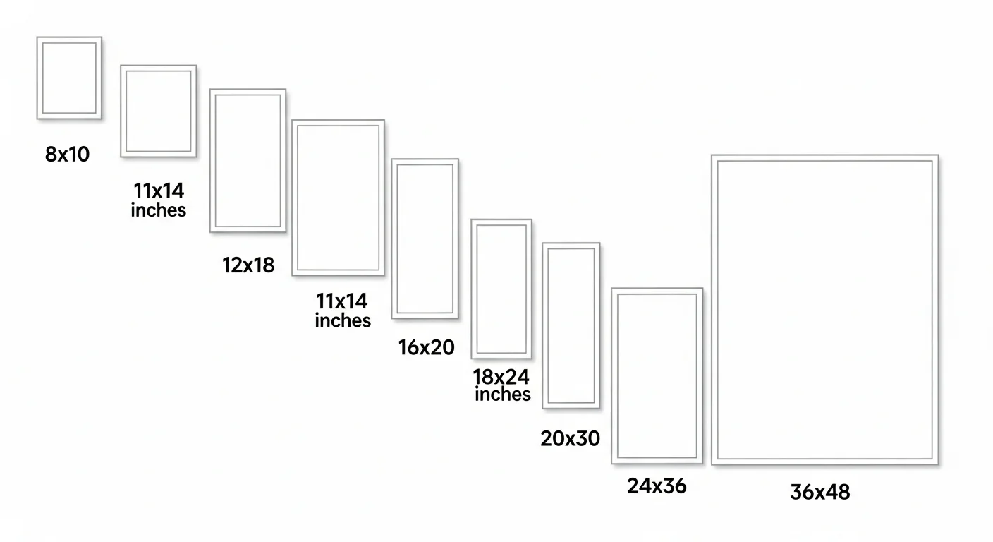 Custom Poster Sizes: Complete Guide to Standard & Custom Dimensions