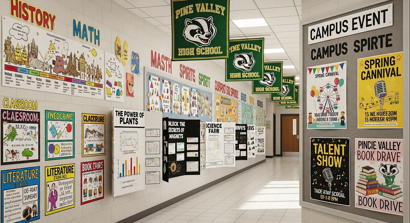 Custom Posters for Schools: Classroom, Science Fair & Campus Ideas