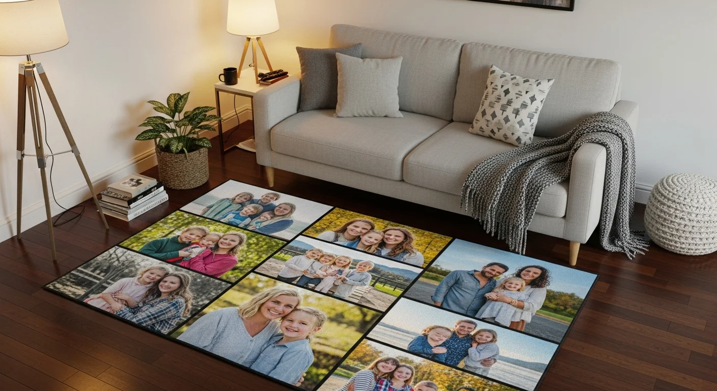 Custom Photo Rugs: How to Turn Your Memories Into Stunning Floor Art