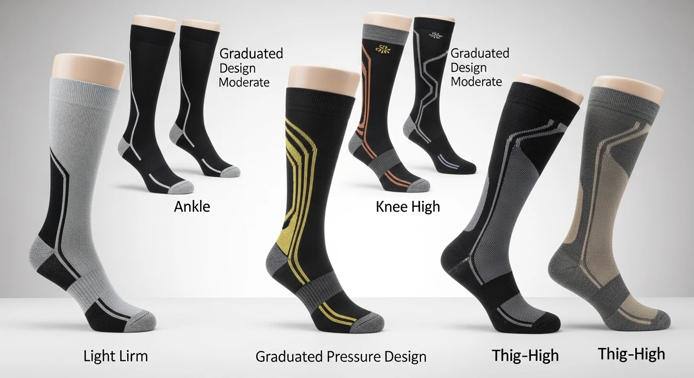 Custom Compression Socks: Health, Recovery & Performance Benefits