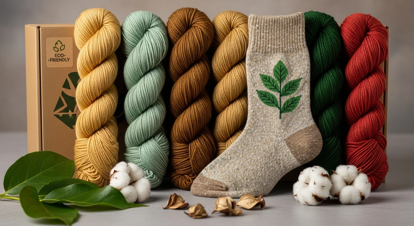 Eco-Friendly Custom Socks: Recycled Materials, Organic Cotton & Sustainable Practices