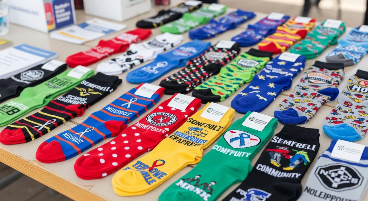 Custom Socks for Fundraising & Nonprofits: A Complete Revenue Guide