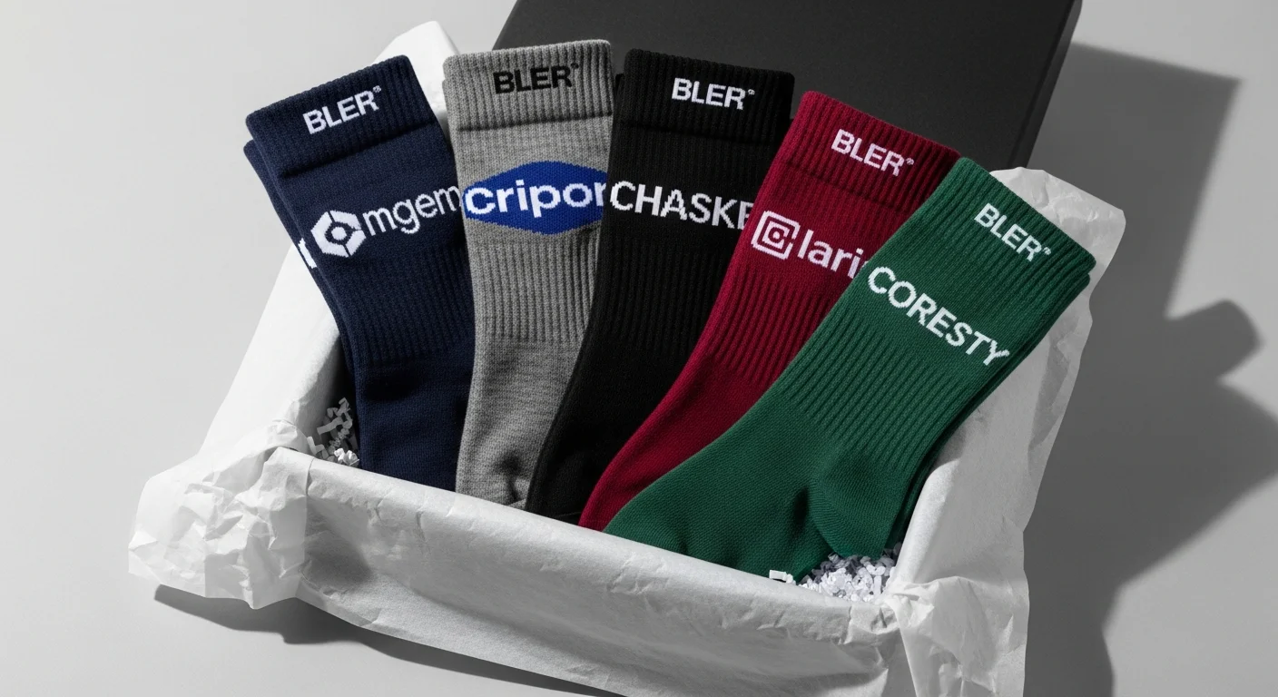 Custom Logo Socks for Business Branding: Startups to Enterprise
