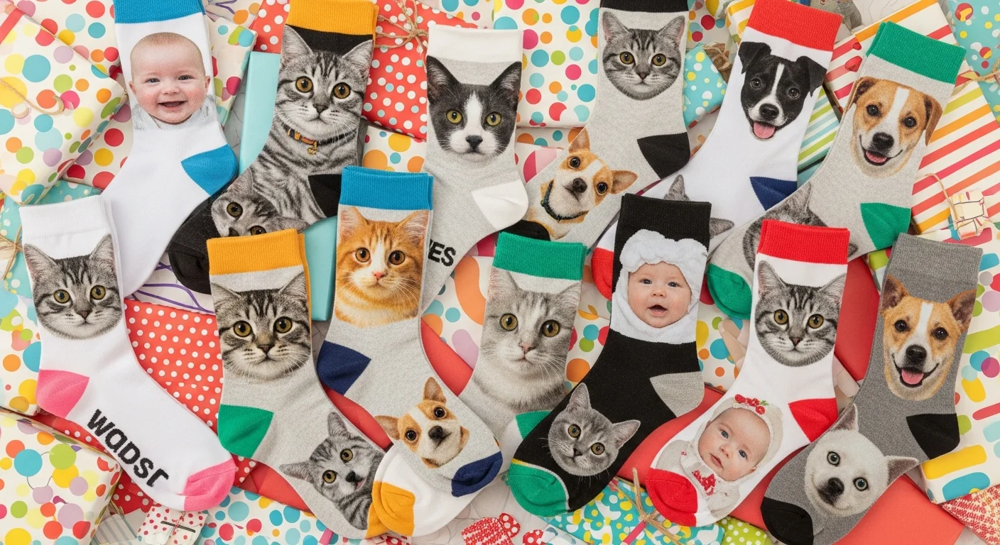 Photo Socks & Personalized Face Socks: The Ultimate Custom Gift Guide