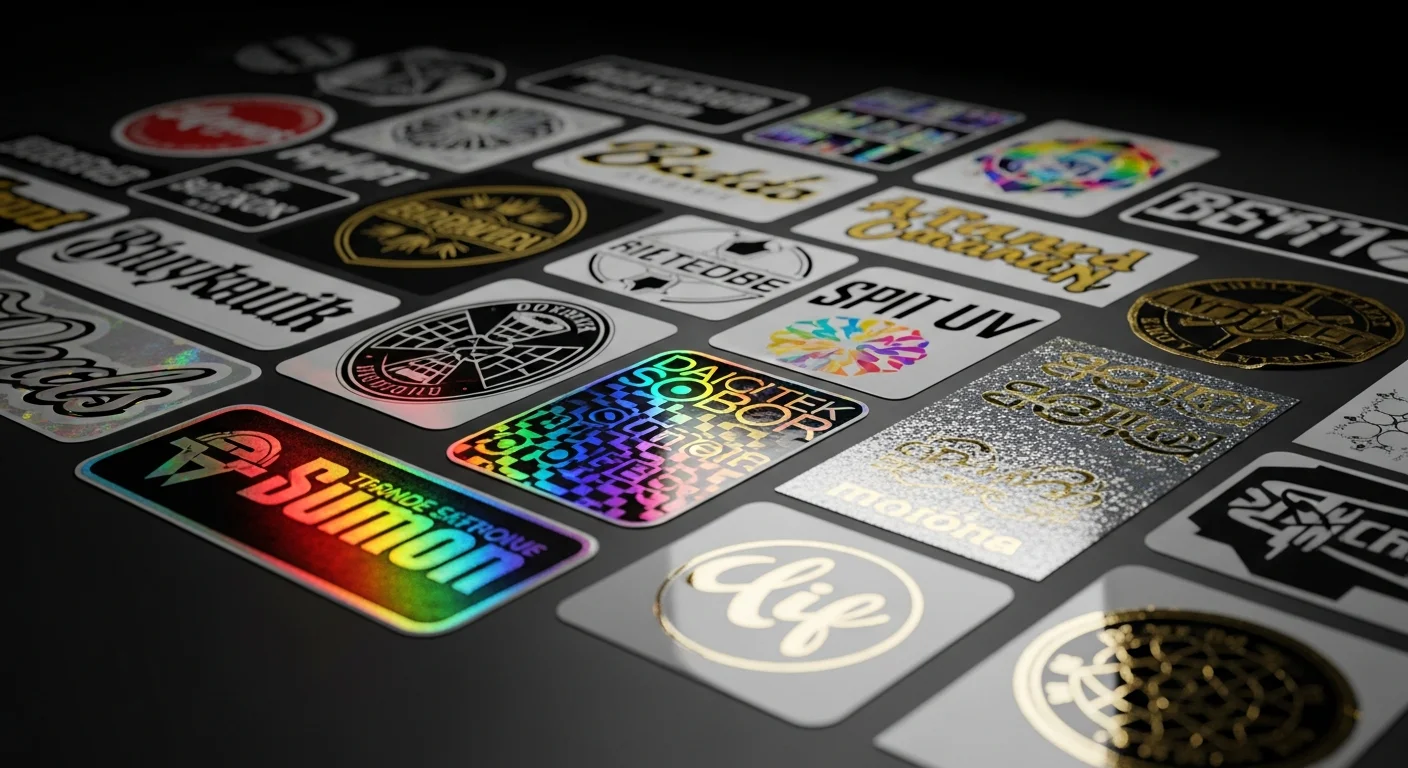 Holographic & Specialty Finish Stickers: The Complete Guide to Premium Effects