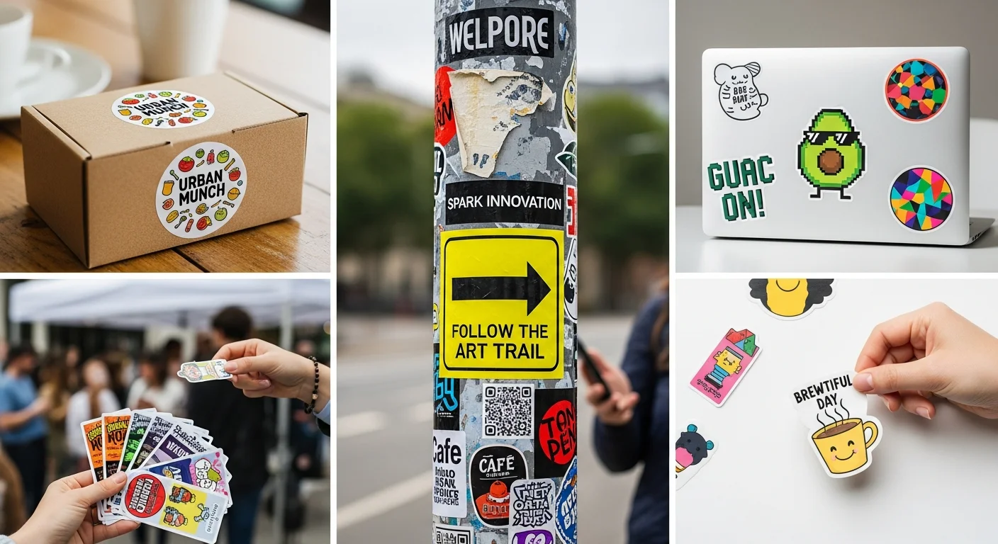 15 Creative Ways to Use Custom Stickers for Marketing and Promotion
