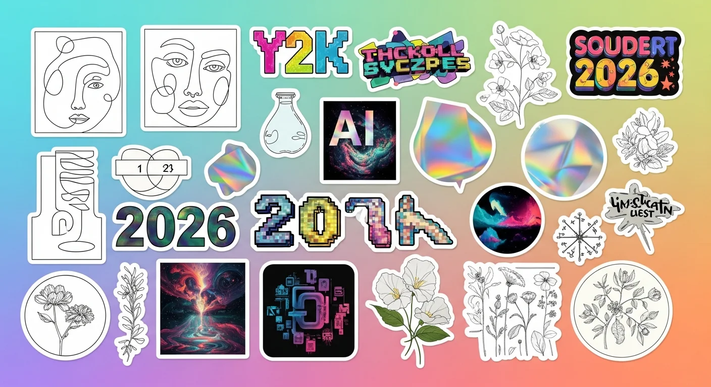 Custom Sticker Trends 2026: The Designs, Materials, and Styles Dominating This Year