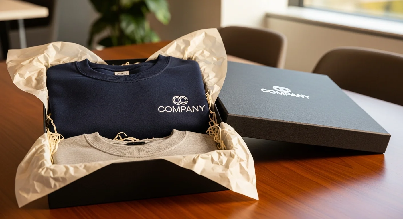 Custom Crewneck Sweatshirts for Corporate Branding & Employee Gifts