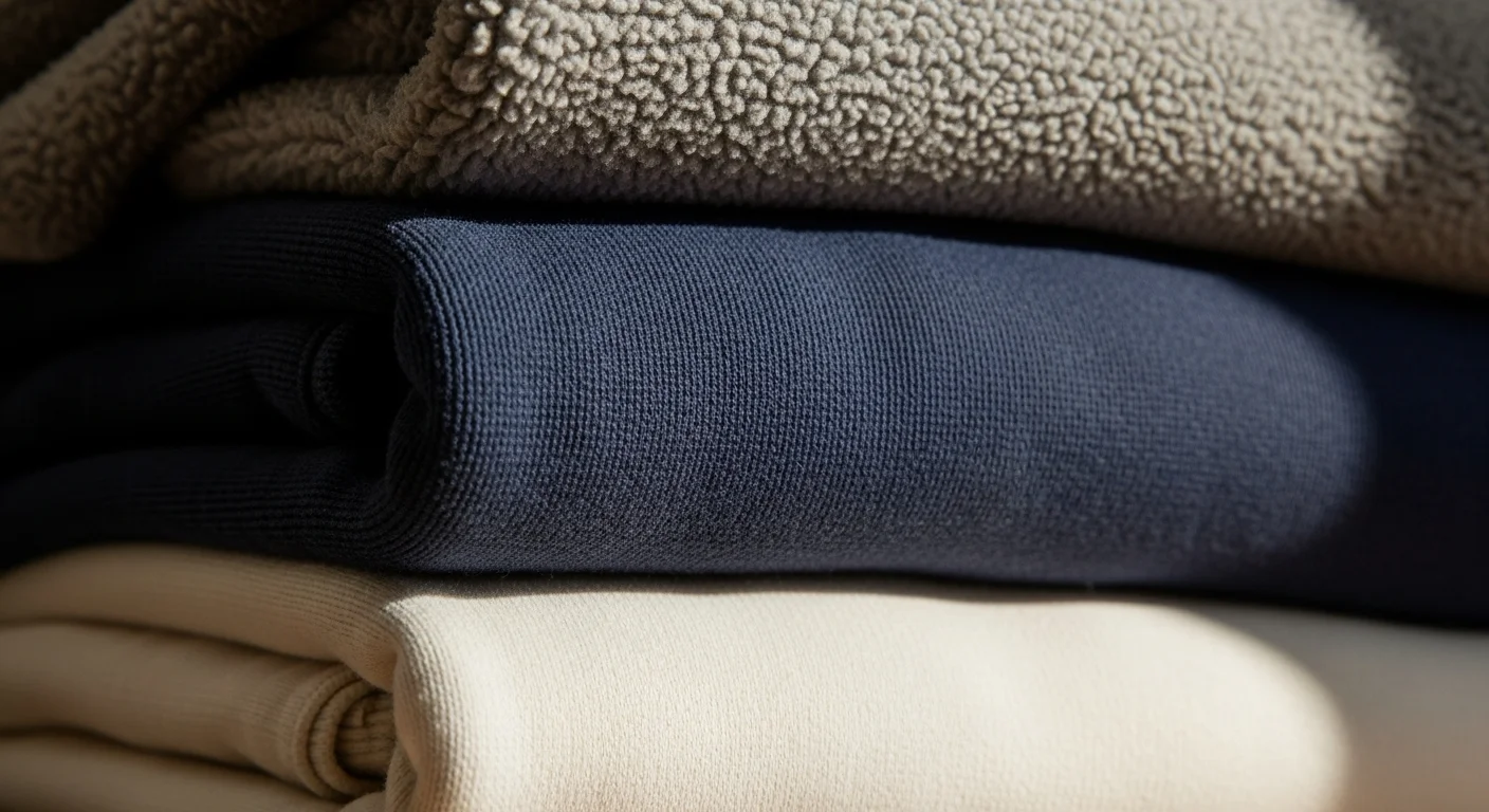 Custom Sweatshirt Fabric Guide: Fleece, French Terry, Cotton Blend & More