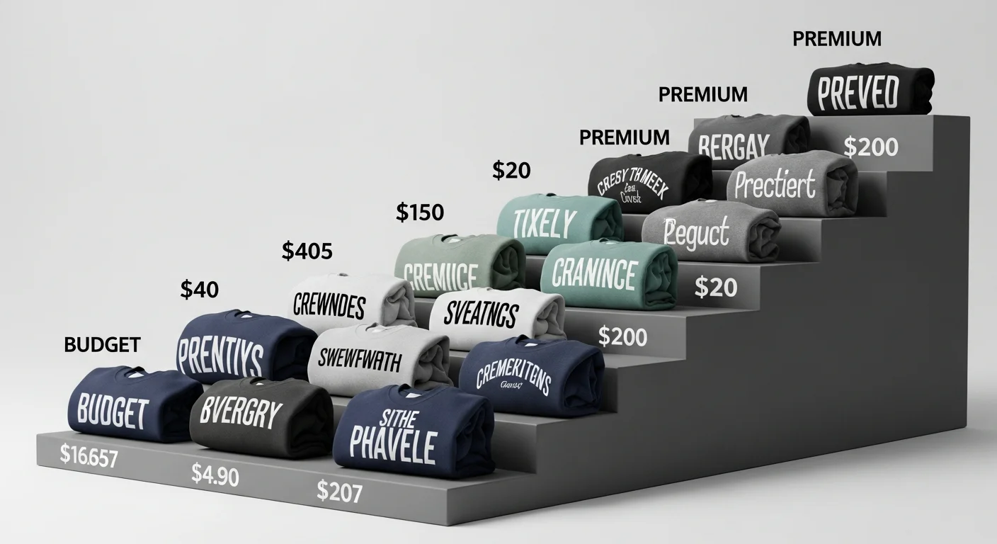 Custom Sweatshirt Pricing Explained: What Drives Cost and How to Save