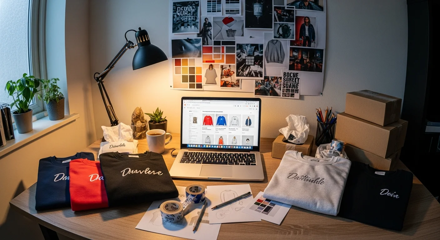 How to Start a Custom Sweatshirt Brand with Print-on-Demand in 2026