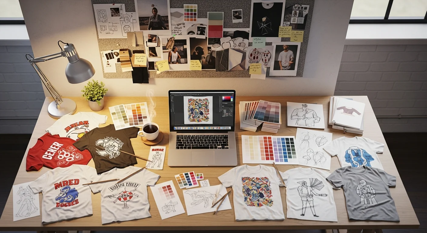 How to Design a Custom T-Shirt from Scratch: Beginner's Complete Guide