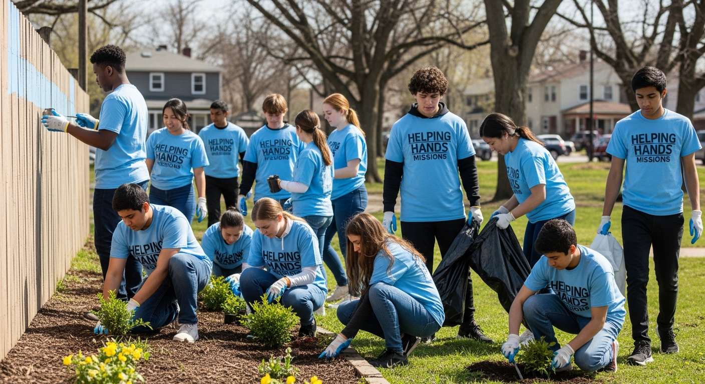 Youth ministry custom t-shirts with modern designs for teen and young adult groups