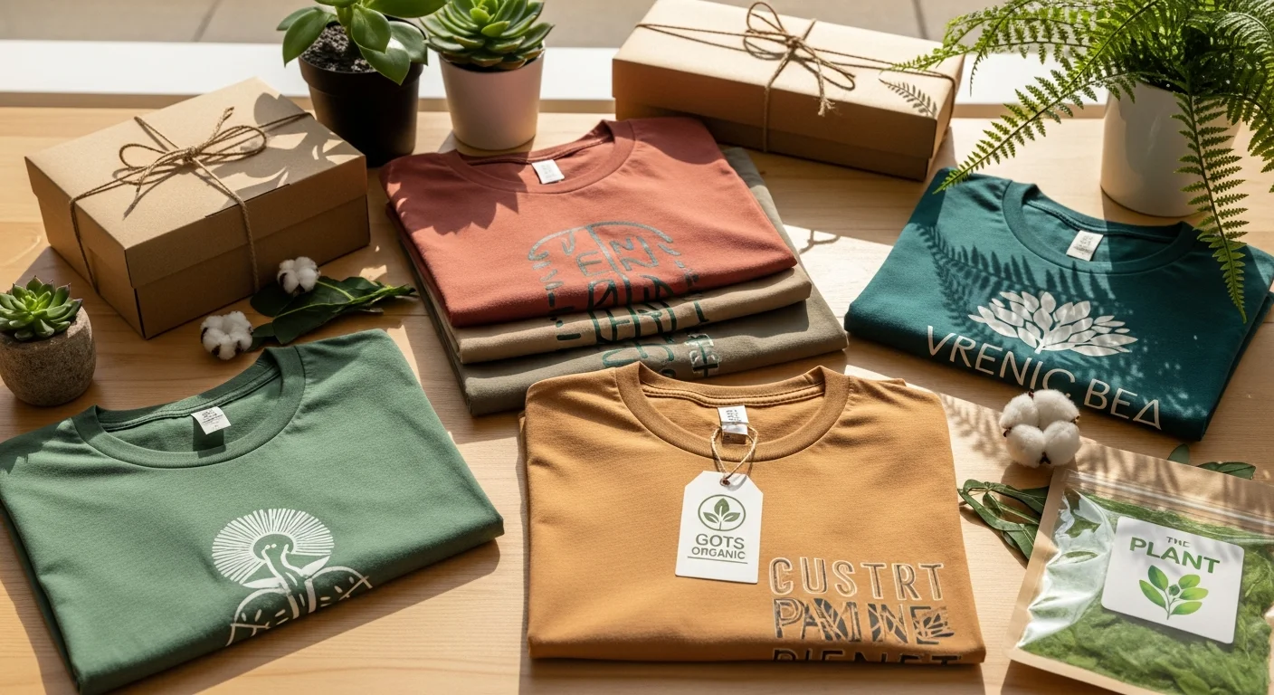 Eco-Friendly Custom T-Shirts: Sustainable Printing & Materials Guide