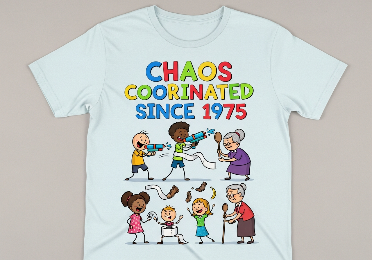 Funny family reunion t-shirts with humorous slogans and playful graphics