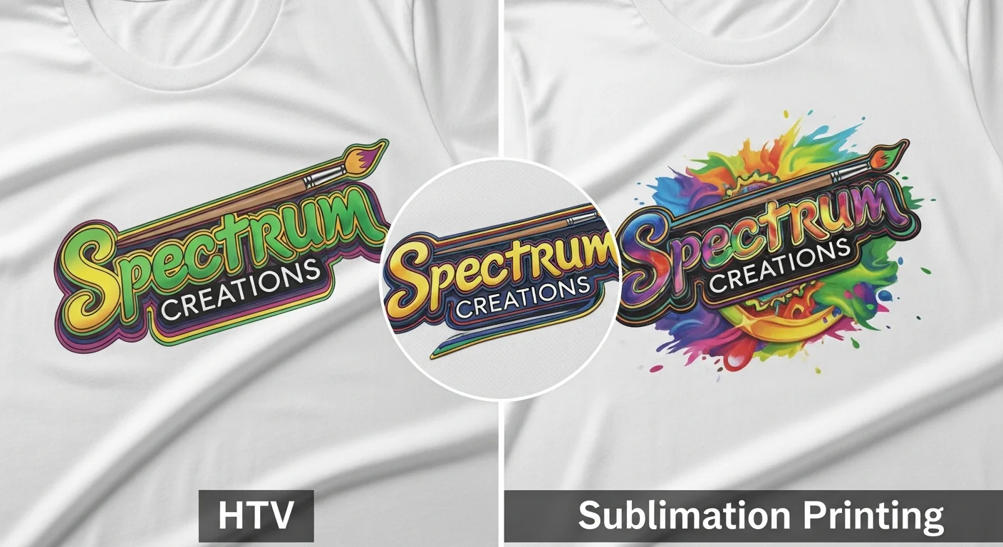 Heat Transfer Vinyl vs Sublimation Printing: Which Method Is Right for Your Custom Shirts?