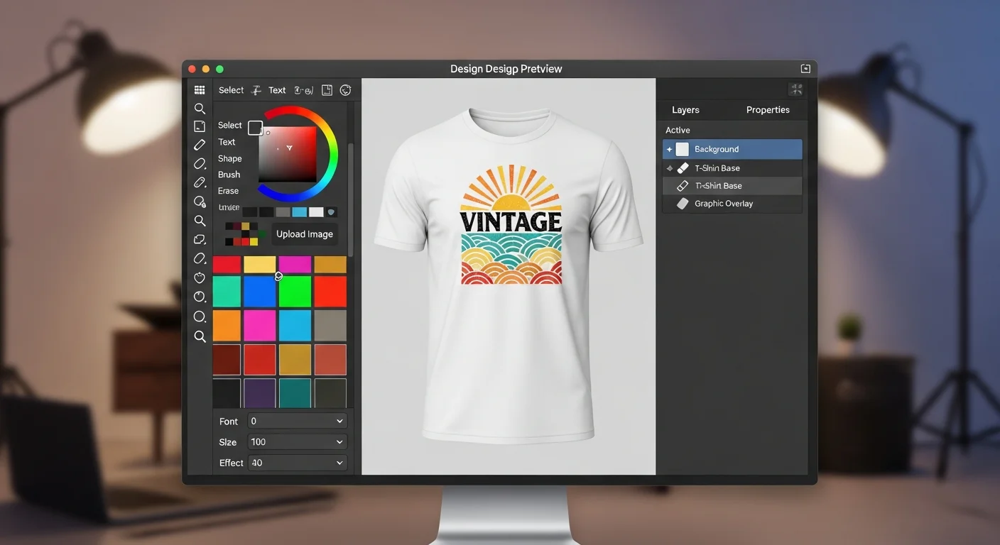 Custom T-Shirt Mockups: How to Preview Your Design Before Printing
