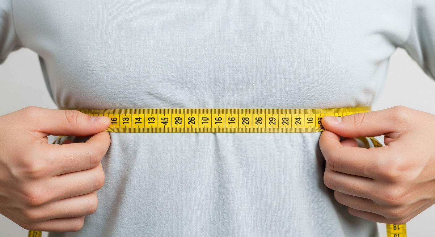 Diagram showing how to measure chest width and body length for custom t-shirt sizing