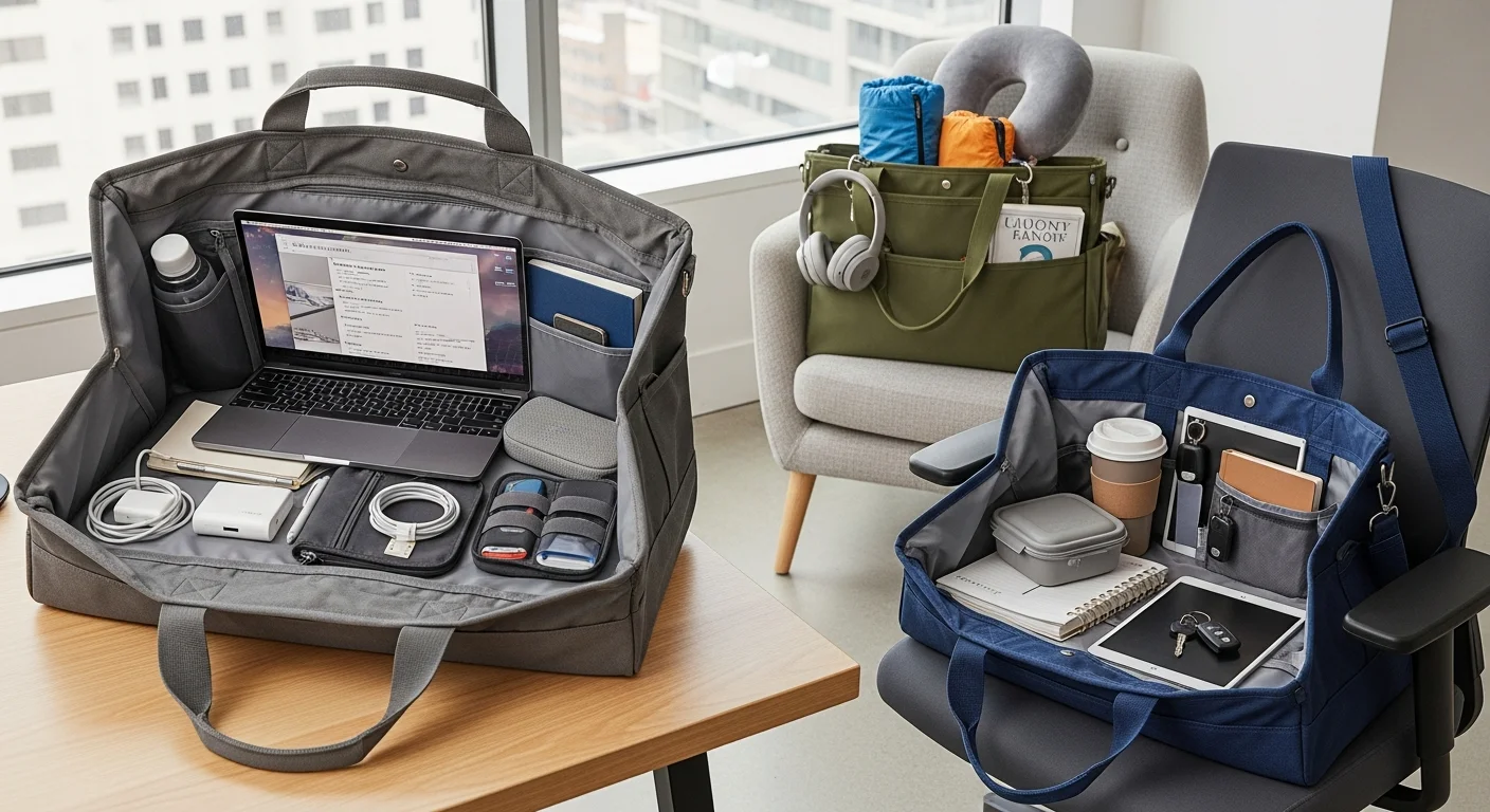 Large Custom Tote Bags for Travel, Work, and Beyond